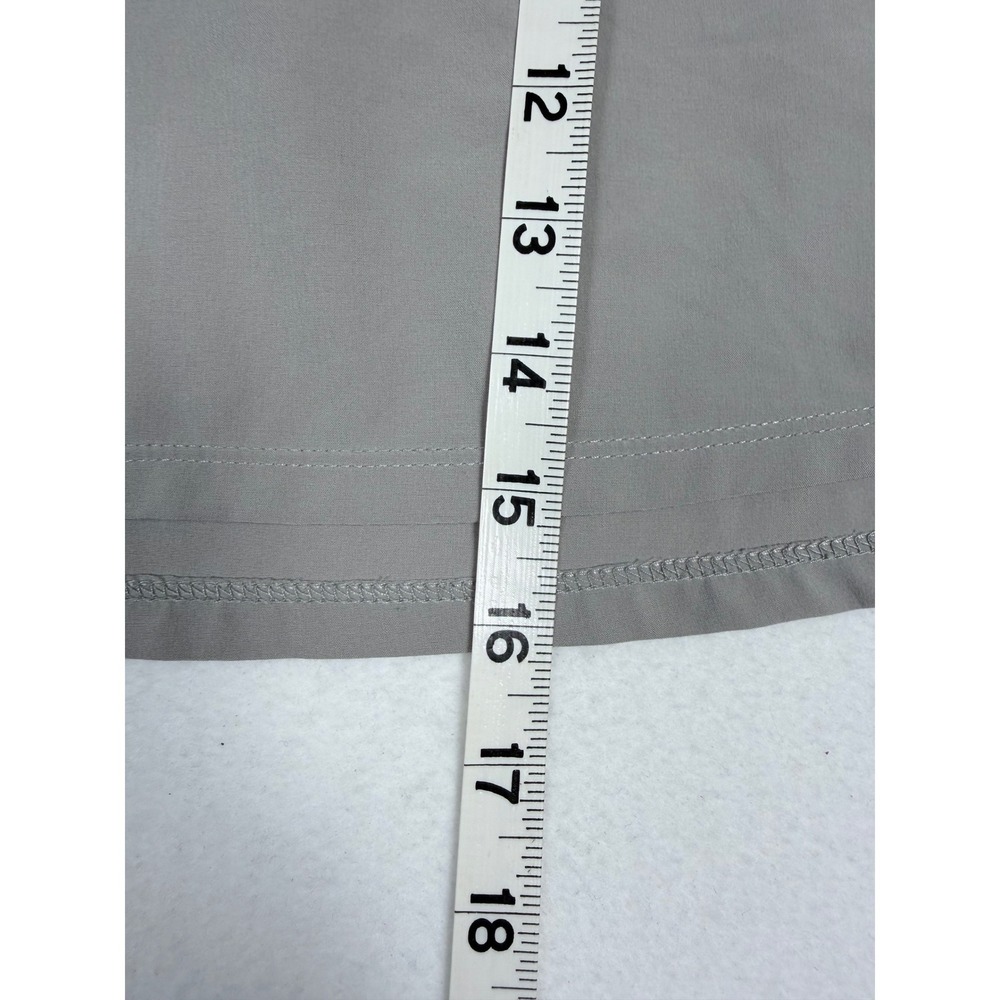 Kyodan Outdoor Womens Gray Athletic Skort Zipper Pockets Drawstring Size Small - Picture 10 of 10